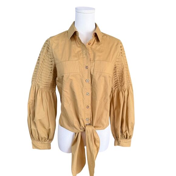 Sitka Semsch Luxury Sustainable Organic Cotton Button Down Shirt Size XS - Picture 2 of 12